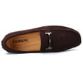 thumbnail image 3 of Go Tour New Mens Casual Loafers Moccasins Slip On Driving Shoes Brown 11.5/47, 3 of 7