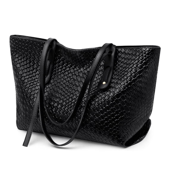 KALUNMA Large Women's Handbag,Zipper Closure Shopper Tote with Inner Pocket,Waterproof Shoulder Bag for Work,Office,Travel,Shopping and School