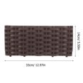 thumbnail image 2 of TEHAUX Coffee Plastic Garden Bed Side Panel for Patio Box and Vegetable Planting with Reusable Design, 2 of 5
