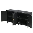 thumbnail image 6 of Miekor Furniture 4 Door Cabinet, Suitable for Bedroom, Living Room, Study W4US4376, 6 of 9