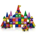 thumbnail image 1 of PICASSO-TILES 152 Pcs Blocs de Construction Magnétiques pour Enfants, 1 of 7