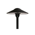 thumbnail image 3 of Best Pro Lighting's 3-Watt LED Low Voltage Cast Aluminum Landscape Mushroom Path Light in Black Finish, 3 of 7