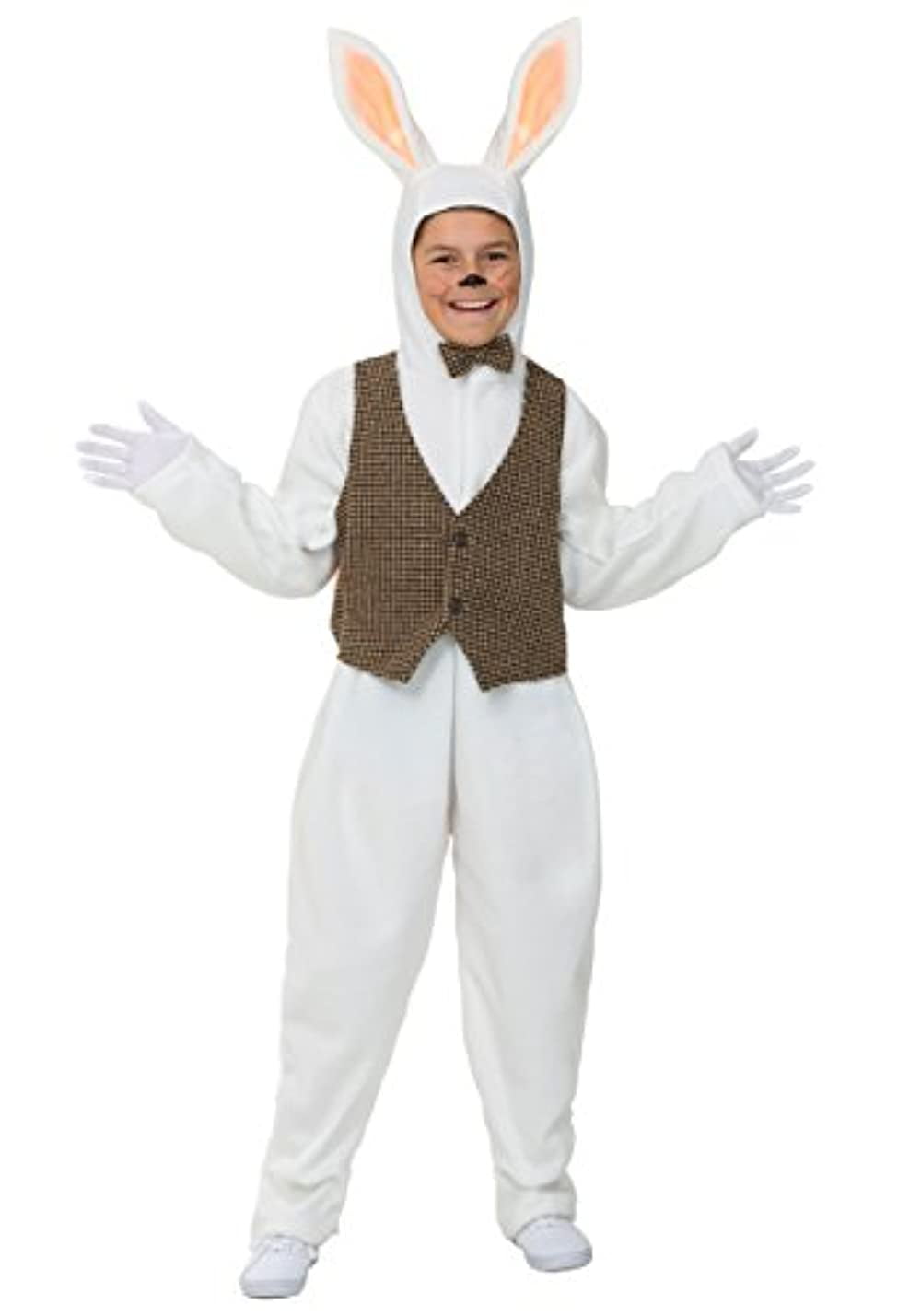 Easter Bunny Magician White Rabbit Wabbit Baby Toddler Plush Fancy Dress Costume