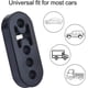 thumbnail image 2 of Colgador de escape de goma (negro), soporte de buje aislante ajustable Universal de 4 orificios, 2 uds., 2 of 4