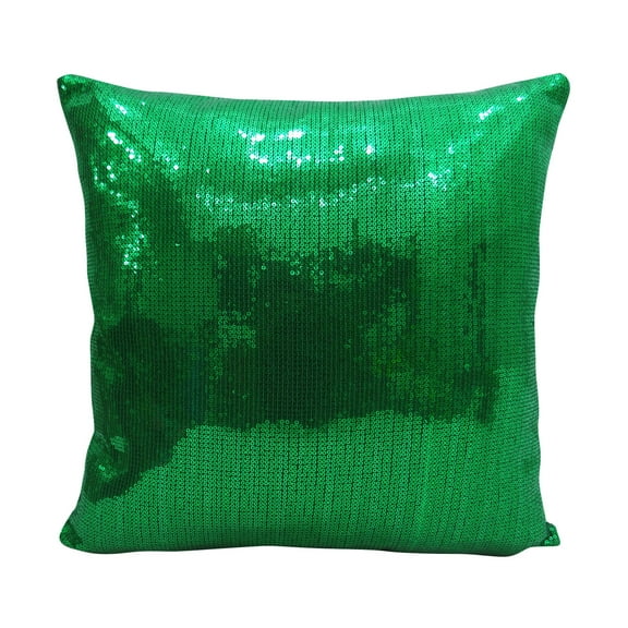 Yuga Home Décor Throw Pillow Decorative Cushion Cover Dense Sequin Embroidered Case 18 X 18 Inches