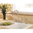 thumbnail image 3 of Avalon 2-Handle Kitchen Faucet with Side Spray in Polished Chrome, 3 of 5