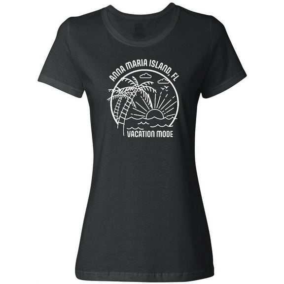Inktastic Summer Vacation Mode Anna Maria Island Florida Women's T-Shirt