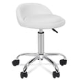 thumbnail image 3 of SSyao 2X Hydraulic Rolling Swivel Stool Spa Salon Chair w/Back Rest Saddle White, 3 of 11