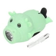 thumbnail image 1 of Faro de bicicleta con carga USB para niños, bocina de pantorrilla, luz para bicicleta, accesorios de ciclismo, color verde, 1 of 8
