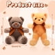 thumbnail image 2 of Osos de peluche Hyden Animals, 30 unidades, 30 cm, para regalos, 2 of 7