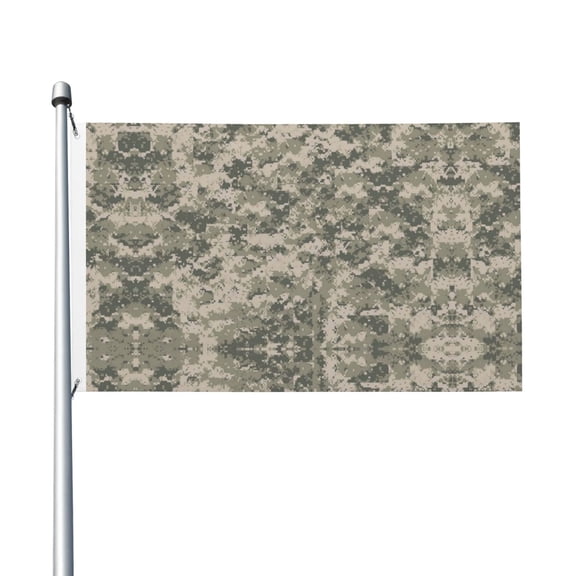 Army Pixel Camouflage Flags 3 X 5 Foot Printed Bright And Vivid Colors Flag With Two Grommets