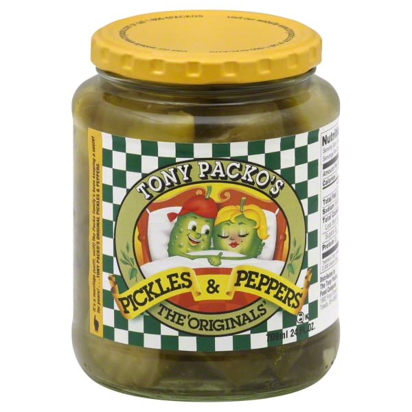 Tony Packo Food Tony Packos Pickles & Peppers, 24 oz