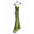 thumbnail image 2 of B. Darlin Womens Juniors Metallic One Shoulder Evening Dress, 2 of 3