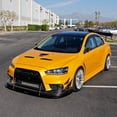 thumbnail image 4 of Spec-D Tuning R8 LED Projector Headlights Lamps Black Compatible with 2008-2017 Mitsubishi Lancer, 2008-2015 Mitsubishi Lancer EVO X, Left + Right Pair Headlamps Assembly, 4 of 4
