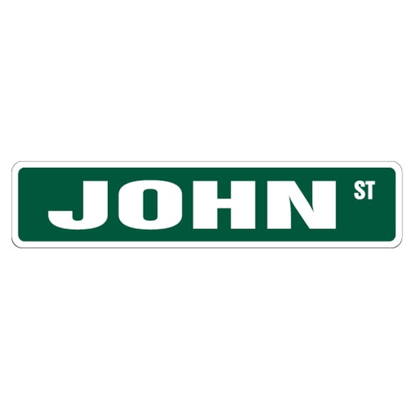 John Street [3 Pack] of Vinyl Decal Stickers |for Laptop Car