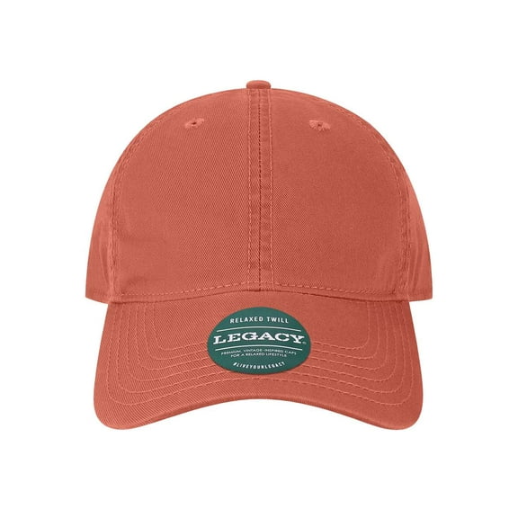 LEGACY - Relaxed Twill Dad Hat - EZA - Nantucket Red - Size: Adjustable