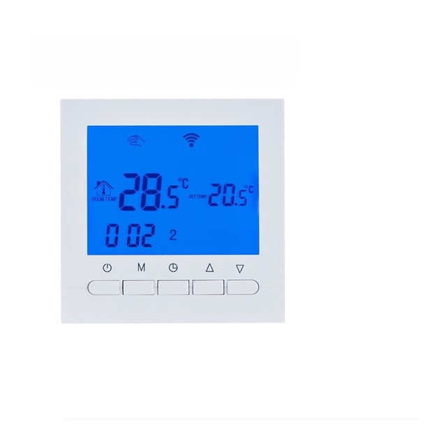 3A Gas Boiler Heating Wifi Thermostat APP Remote Controls Thermostats Regulator Blue Backlight Programmable ,Install Easy