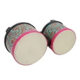 thumbnail image 1 of Bongo Drum 5” and 6” Bongos Drum Set for Adults Kids Beginners Professionals Tunable Wood Drum Percussion Instruments, Combination Drum Hand Percussion Accompaniment Instrument, 1 of 7