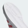 thumbnail image 4 of Size 10.5- Adi-das Men’s Superstars Sneakers Shoes, White/Better Scarlet., 4 of 5