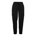thumbnail image 1 of Pantalón George para Dama, Cargo Negro Talla G, 1 of 4