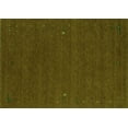 thumbnail image 1 of Ahgly Company Indoor Rectangle Abstract Green Contemporary Area Rugs, 2' x 3', 1 of 1