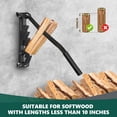 thumbnail image 3 of iToolMax Wall Mounted Firewood Kindling Splitter - 2024, 3 of 15