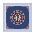 thumbnail image 3 of Tapete de mesa de Mahjong con reducción de ruido, 31,50'' x 31,50'', antideslizante azul un, 3 of 9