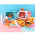 thumbnail image 2 of mmirethe 13 Pieces/Set Lifelike Oven Toy Bread Vegetable Bread Educational Pink, 2 of 6