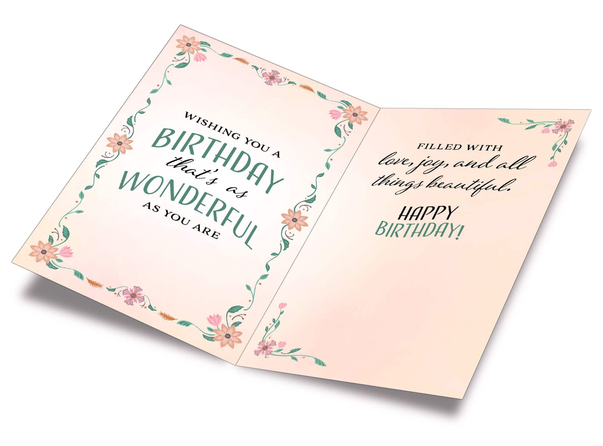Prime Greetings Aunt Birthday Card