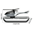 thumbnail image 3 of JoyMoreHome Helicopter Car Air Fresheners, Creative Car Perfume Decoration, Car Airplane Fragrance Diffuser for Car, Home, Office, 3 of 5
