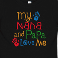 thumbnail image 4 of Inktastic My Nana and Papa Love Me Boys or Girls Baby T-Shirt, 4 of 5