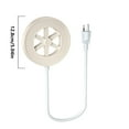 thumbnail image 3 of JingChun Birdbath Heater for Winter Bird Bath Deicer for Outdoors in Winter 70w Electric Waterer Heater with Auto Opened & Closed Suitable for Birdbath Farm Livestock Drinking, 3 of 9