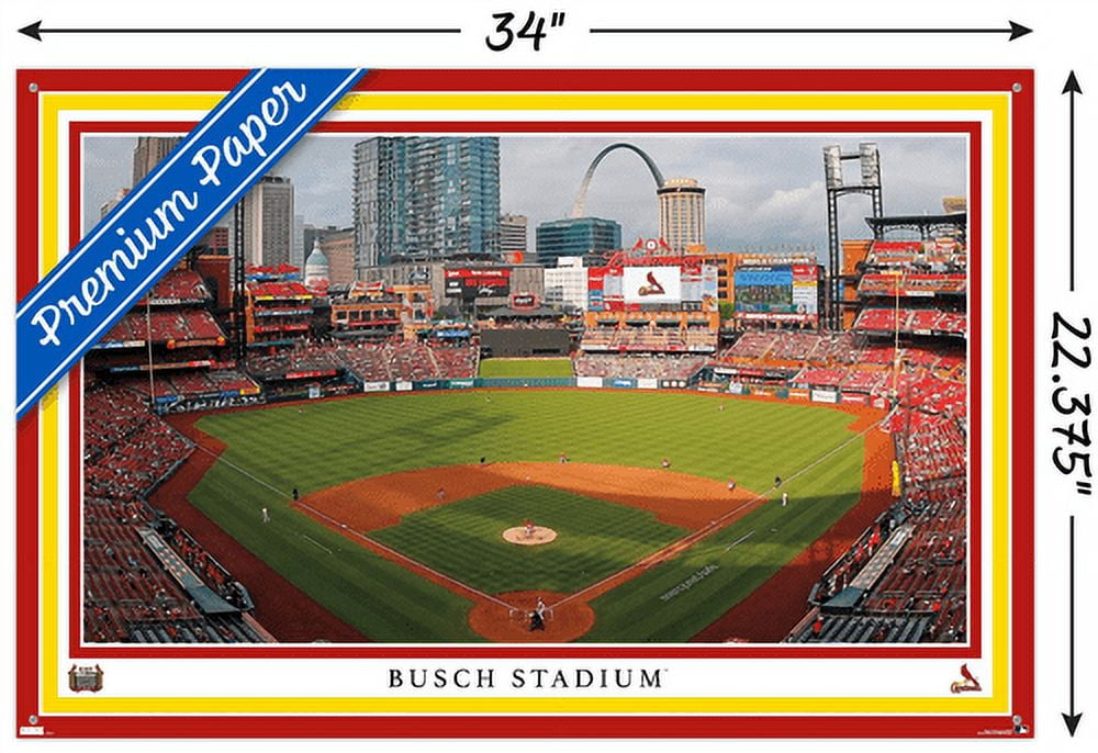 Busch Stadium St Louis Cardinals Ball Park Village #3 Poster by