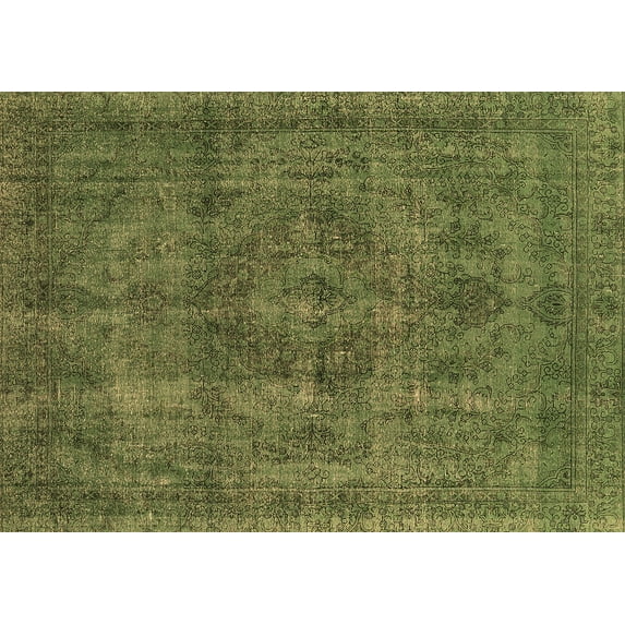 Ahgly Company Indoor Rectangle Oriental Brown Industrial Area Rugs, 3' x 5'
