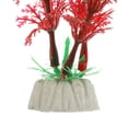 thumbnail image 7 of Unique Bargains 3 Pcs Aquarium Plants Decorations Artificial Aquatic Plant Red Green, 7 of 7