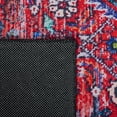 thumbnail image 6 of SAFAVIEH Tucson Melva Traditional Machine Washable Runner, 2'6" x 8', Red/Blue, 6 of 8