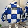 thumbnail image 5 of XBASW Kids Toddler Baby Winter Coat Checkerboard Plaid down Cotton Jacket Fashion Puffer Outerwear for Boys' Girls 1-7 Years, 5 of 8