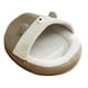 thumbnail image 1 of Cama cueva para mascotas, nido semicerrado para gatos, lavable, cálido, antideslizante, suave, tienda de campaña para gatos pequeños, cachorros y , Gris, 1 of 9