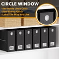 thumbnail image 3 of Organizador de sábanas plegable SpaceAid de 6 piezas con ventana, 3 of 7