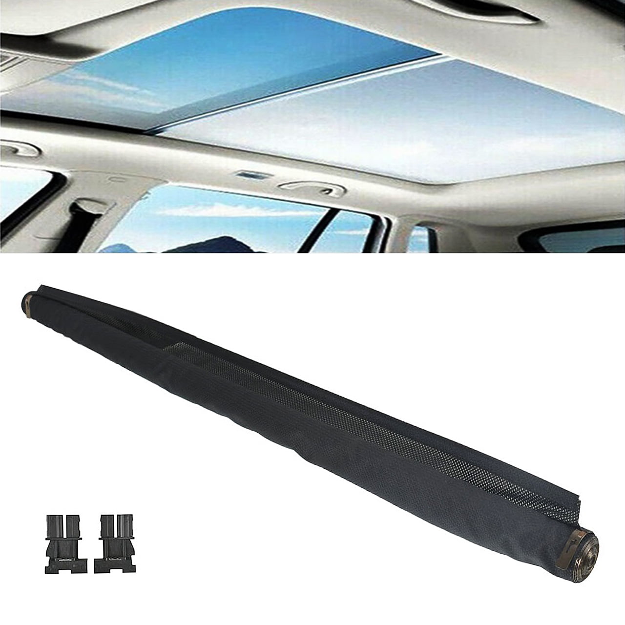 Black Panoramic Sunroof Sunshade Fit for VW Volkswagen Sharan Tiguan