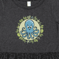 thumbnail image 4 of Inktastic Octopus Cute Ocean Sea Creature Girls Toddler Dress, 4 of 5