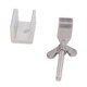 thumbnail image 3 of Cerradura portátil de puerta ajustable, cerradura de privacidad de puerta de acero inoxidable antirrobo para apartamento, 2 uds., 3 of 14
