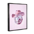 thumbnail image 4 of Stupell Industries Glam Pink Disco Cowgirl Beauty & Fashion Painting Black Floater Framed Canvas Art Print Wall Art, 17 x 21, 4 of 10