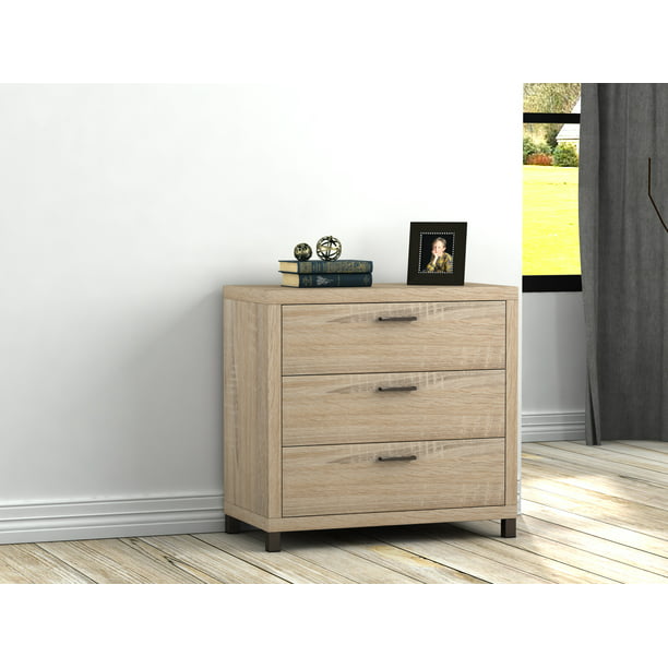 Mainstays Madison Collection 3 Drawer Dresser Multiple Colors