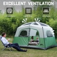 thumbnail image 4 of Carpa HAPPY TRAVEL para 6 personas, impermeable, para cabina, 305 x 274 x 201 cm, 4 of 9