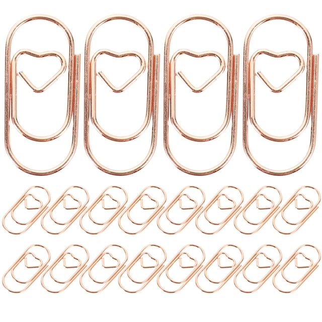 100 Pcs Pinces à Tricoter Ornements Clips de Documents Bureau Pinces de Lecture de Livres