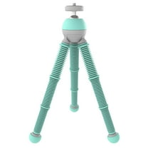 JOBY PodZilla Flexible Medium Tripod Kit with GripTight 360 Degree Phone Mount, Teal