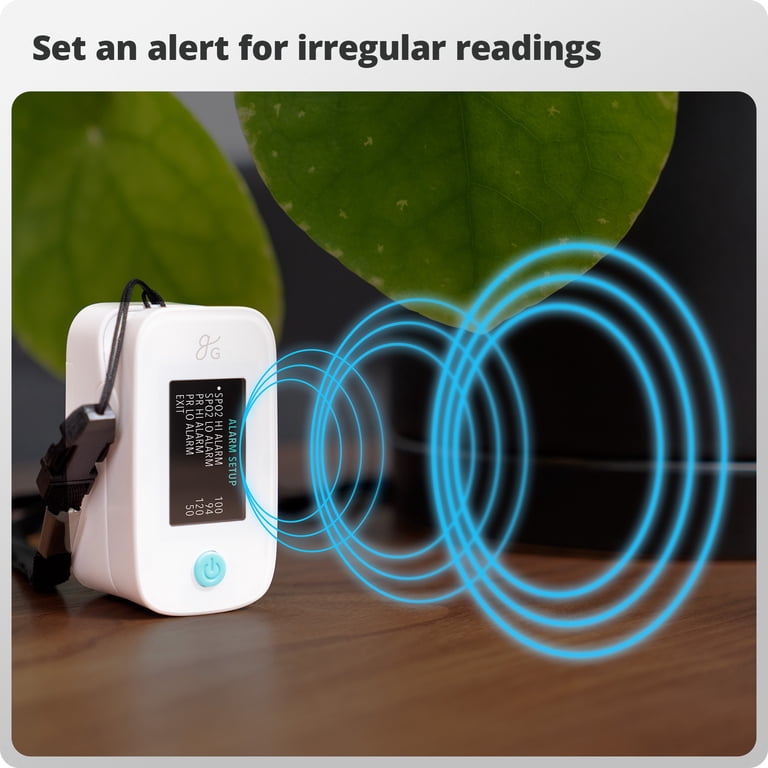 Greater Goods Fingertip Pulse Oximeter with LED Display photo 4