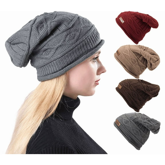 Yoyauz Warm Lazy Beanie - A soft Everyday Beanie With A Chunky Knit Fabric