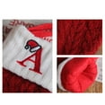 thumbnail image 4 of JLFNYA Christmas Stockings,Red White Knit Mini Christmas Stockings Hanging Ornaments Soft Xmas Stockings Plush Fireplace Hanging Stockings for Christmas Holiday Xmas Gift, 4 of 7